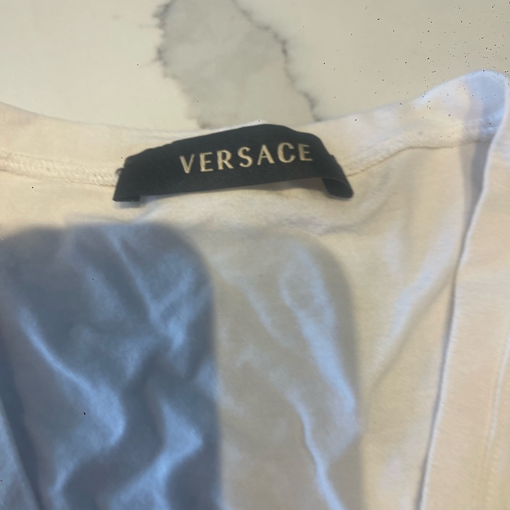 Versace Crystal Logo Tee – Made in Italy - Picture 3 of 4